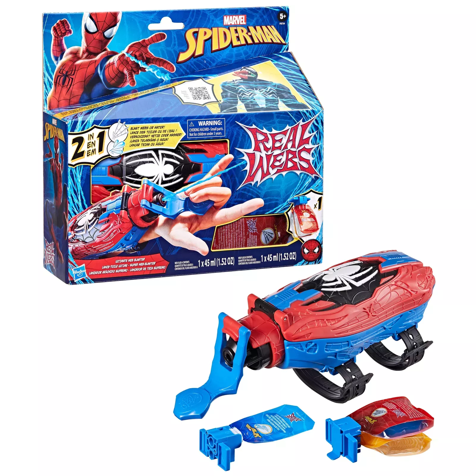 Web blaster spider man discount