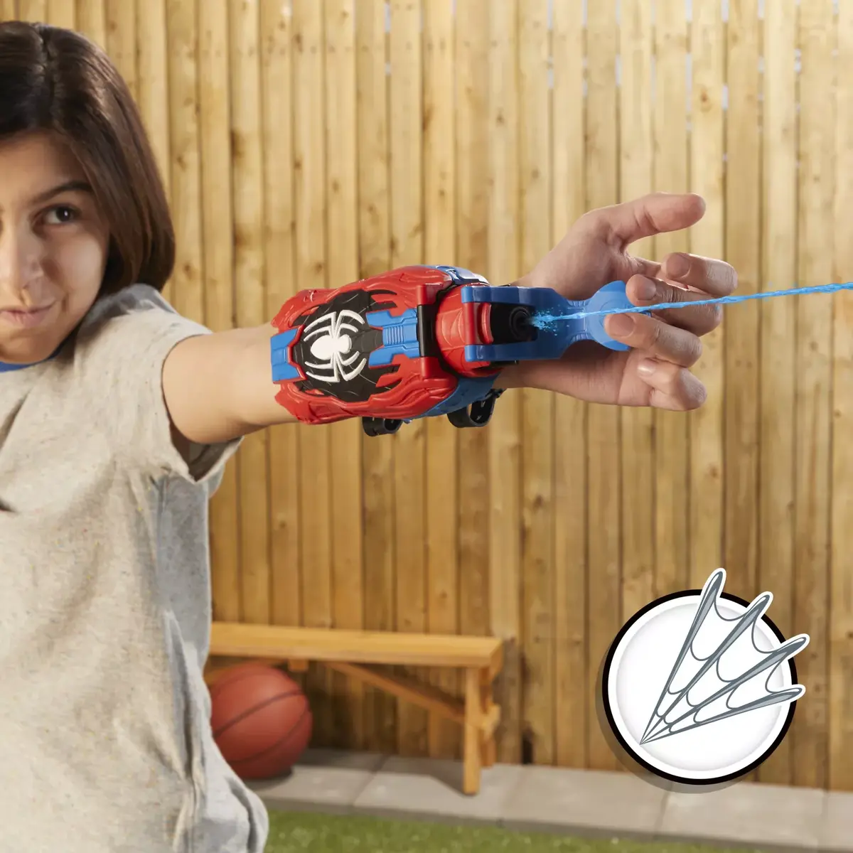 Игровой бластер перчатка Marvel Spider-Man Real Webs Ultimate Web Blaster Photo 6