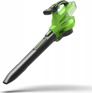 Leaf blower GreenWorks GD40BVII electric cordless — model GR2406907