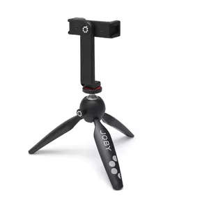Statīvs JOBY HandyPod 2 priekš viedtālruņa un action kameras, 3 kājas, max slodze 1 kg, augstums 13,5 cm, melns