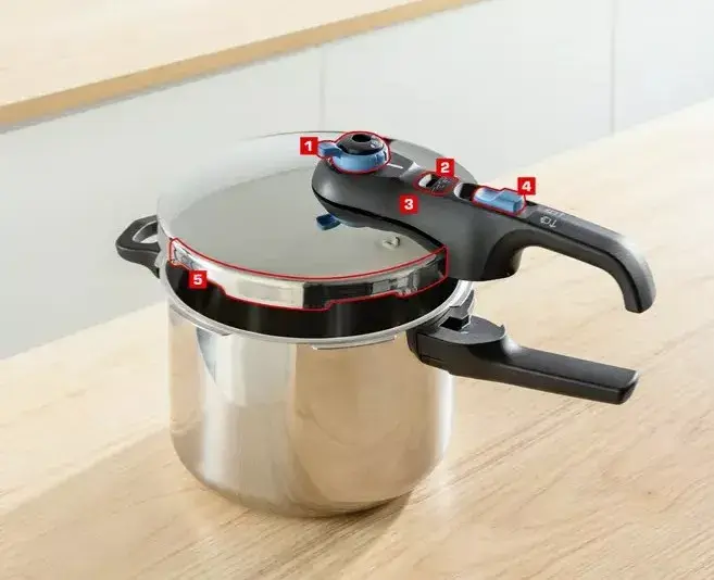 Pressure cooker set Tefal Secure Trendy P2584301 Photo 7