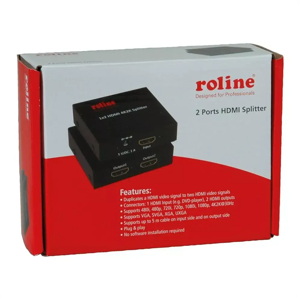 ROLINE 14.01.3555 HDMI video splitter Photo 5