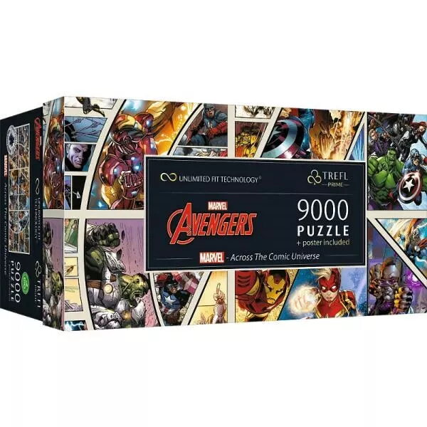 Salokāma puzle TREFL Marvel Across The