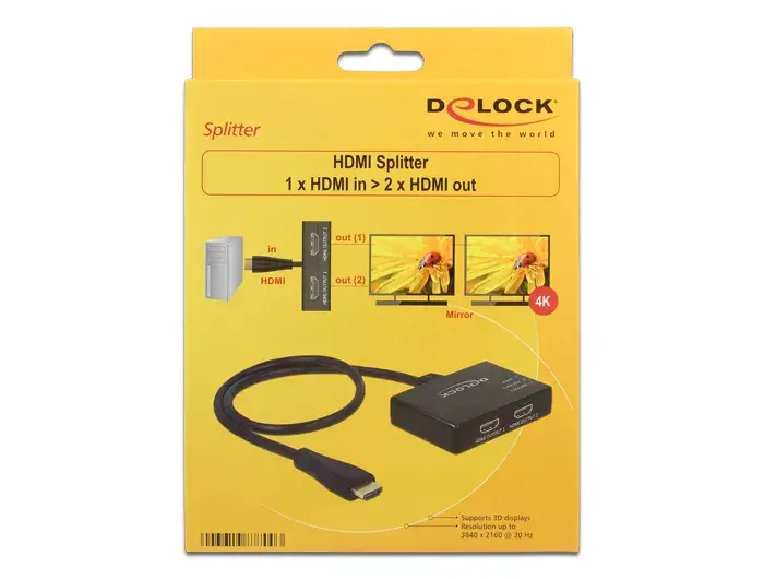 HDMI sadalītājs DeLOCK 87700 Photo 3
