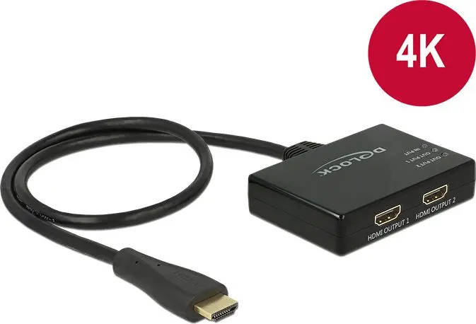 HDMI sadalītājs DeLOCK 87700, 87700, 4043619877003