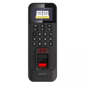 Access control reader Hikvision DS-K1T804AMF Black — 2.4" TFT-LCD, 320x240, Ethernet 10/100 Mbps, 12V DC