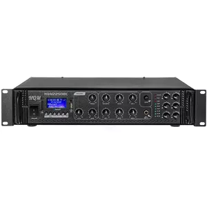 Radio amplifier HQM 2250BC 250W with FM, MP3 playback and Bluetooth