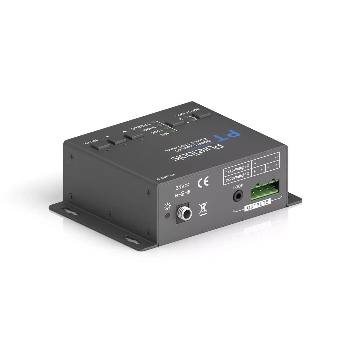 Audio pastiprinātājs PureTools PT-AA220 Photo 2