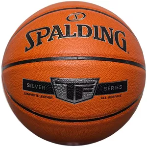 Мяч для баскетбола Spalding Silver TF оранжевый, размер 7 — для игры на улице и в зале