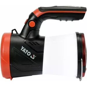 Ручной фонарь YATO YT-08579 LED, 170–530 лм, USB-зарядка, IP54, корпус ABS/PVC/TPR, встроенный Li-Ion