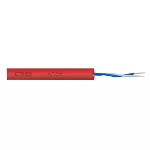 Fire signalling cable BITNER YNTKSY 1x2x0.8, 100 m reel