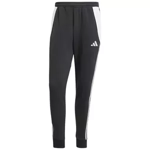 Vīriešu džemperbikses ADIDAS Tiro 24 melnas un baltas XL — treniņu bikses, izmērs XL