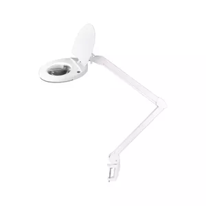 Лампа-лупа для осмотра Rebel 5D 8W 60 SMD LED с регулируемой штангой, настольная