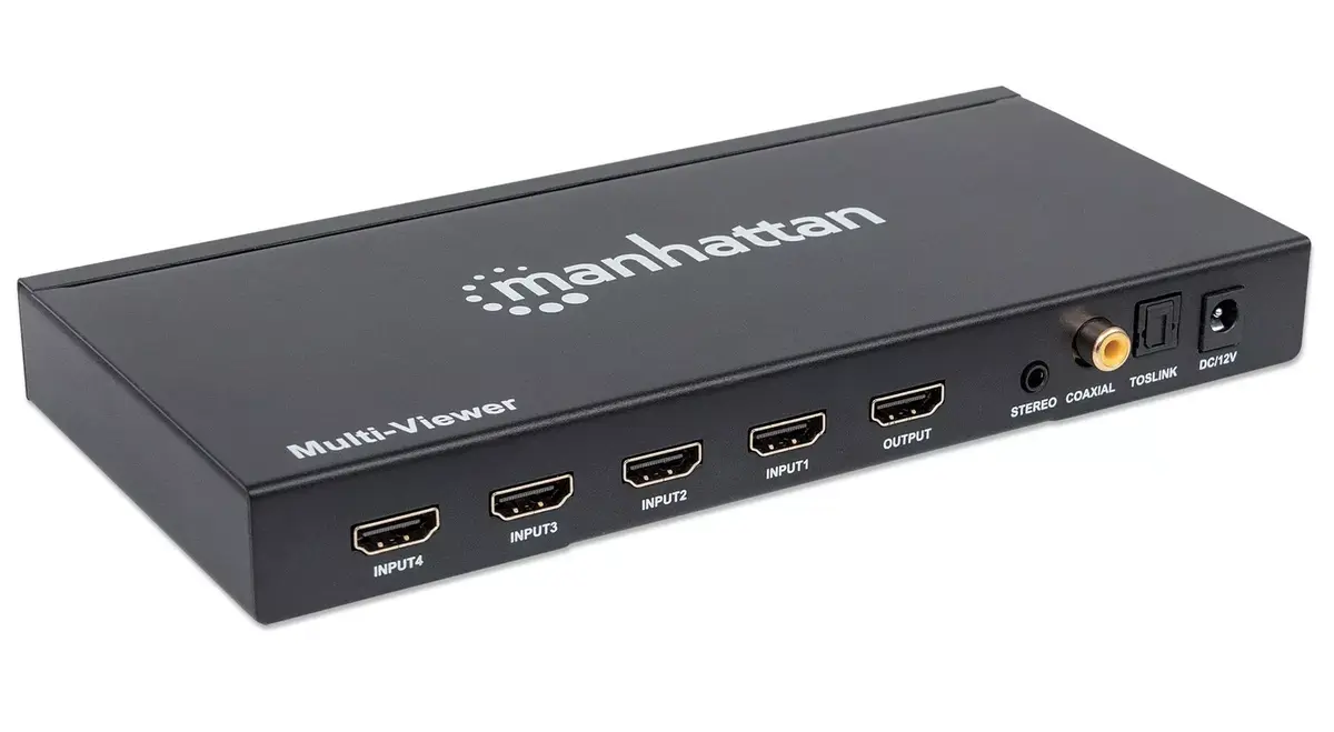 HDMI Multiviewer Switch Manhattan 1080p 4-Port Photo 4