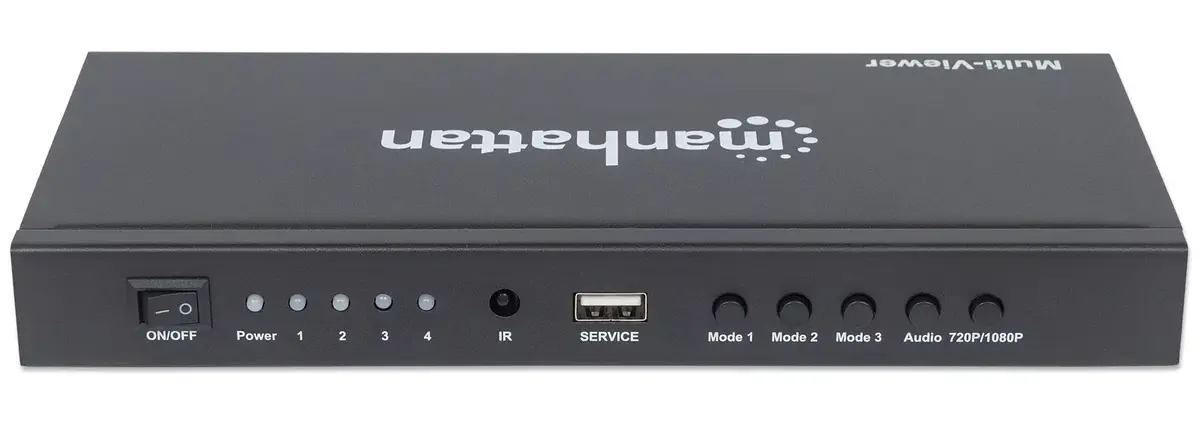 HDMI Multiviewer Switch Manhattan 1080p 4-Port Photo 6