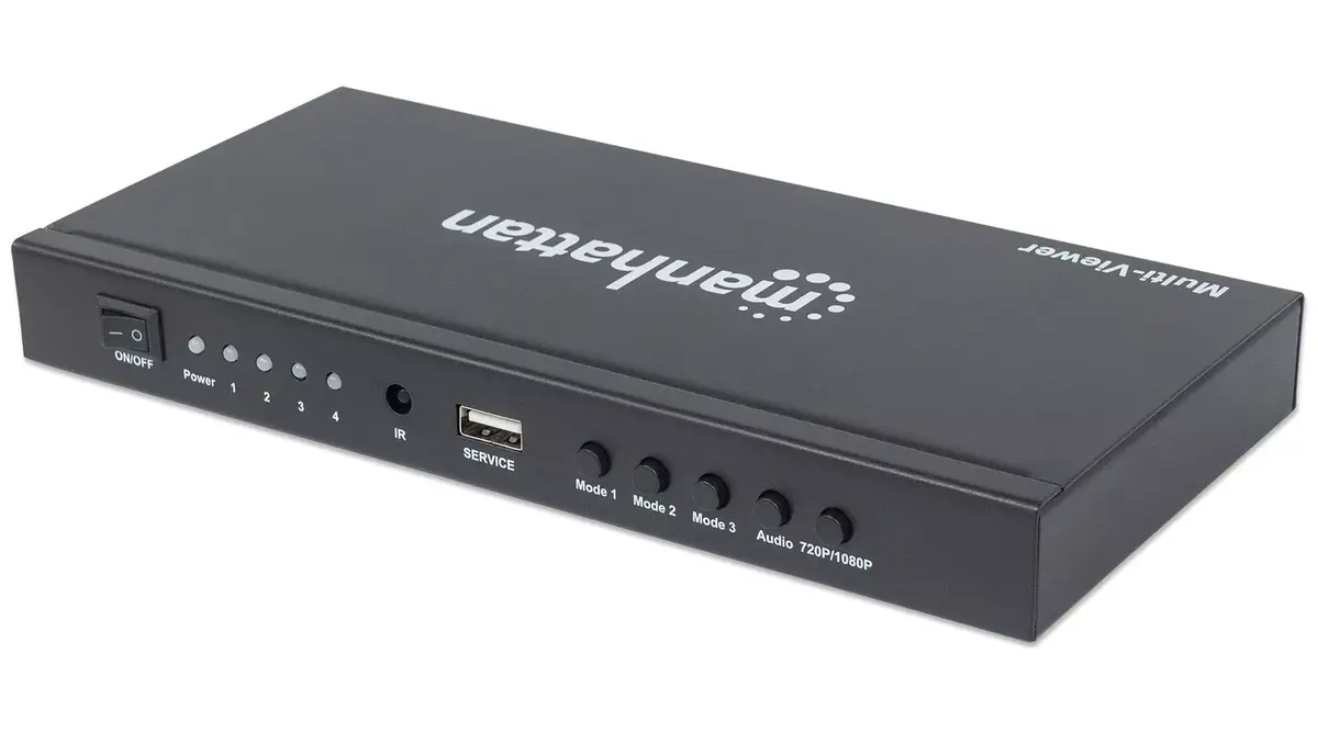HDMI Multiviewer Switch Manhattan 1080p 4-Port Photo 7