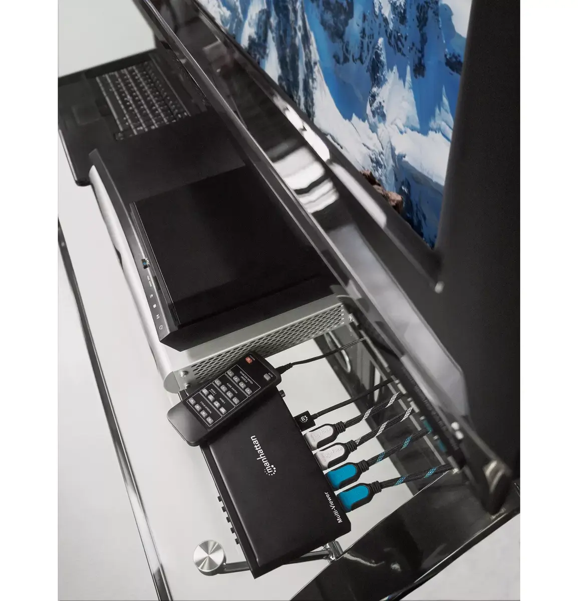 HDMI Multiviewer Switch Manhattan 1080p 4-Port Photo 10