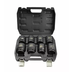 Impact Socket Set AWTools AW38851BL 3/4" Drive, 8-piece, Black Line