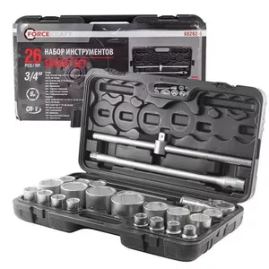 Set of wrenches Forcekraft FK-68262-5 — 26 pieces, 3/4 inch to 1 inch