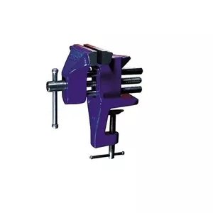 Hand vice Irwin TV75B — clamp opening 7.5 cm, blue