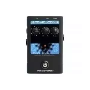 Vocal processor TC‑Helicon VoiceTone C1 with reverb and harmony effects