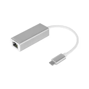 Адаптер USB Type-C — RJ45 гигабитный Ethernet, kruger & matz KM1247, 10/100/1000 Мбит