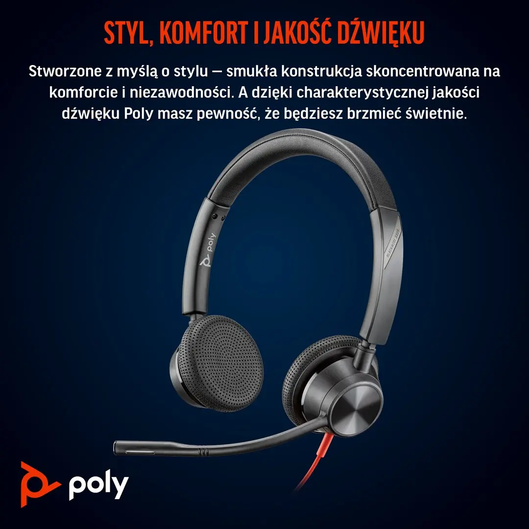 Austiņas Poly Blackwire 3325 Photo 13