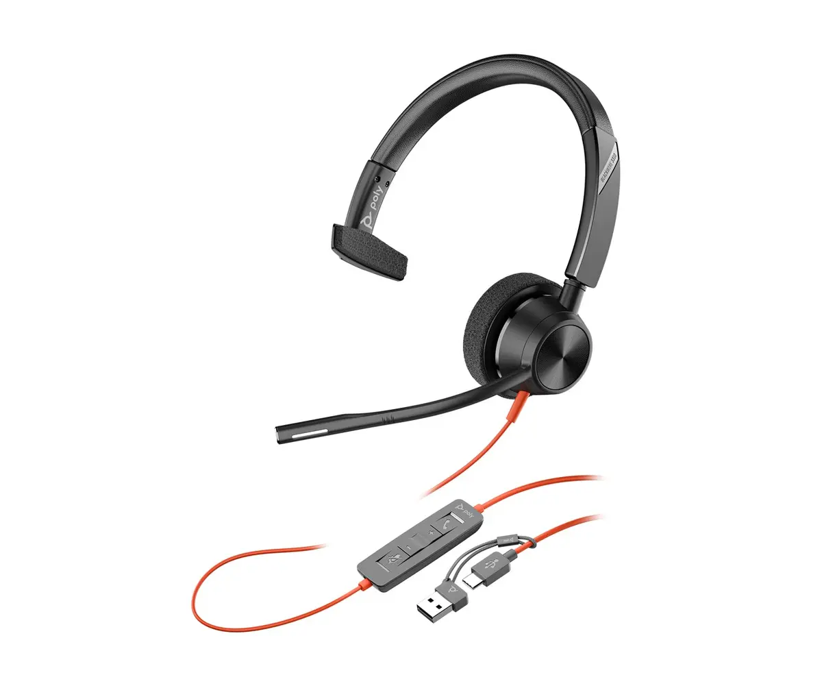 Моногарнитура HP POLY Blackwire 3310 Photo 17