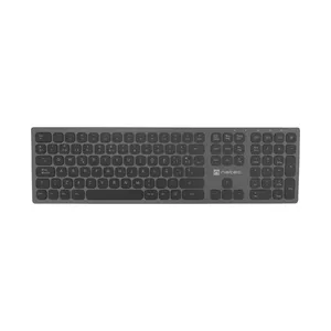 Клавиатура NATEC NKL-1830 Универсальная RF Беспроводная Bluetooth QWERTY Испанская Черная Серая