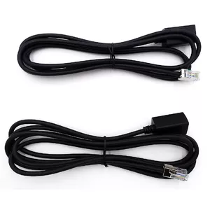 Kabelis POLY Studio X50/X52/X70 USB paplašināšanas mikrofona pagarinātājs Melns