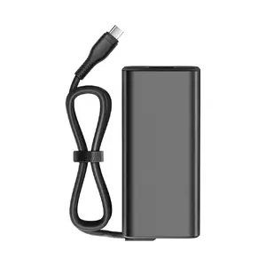 AC Adapter Origin 65W USB-C with 8 Output Voltages, 100–240V Input, Black, EU Plug