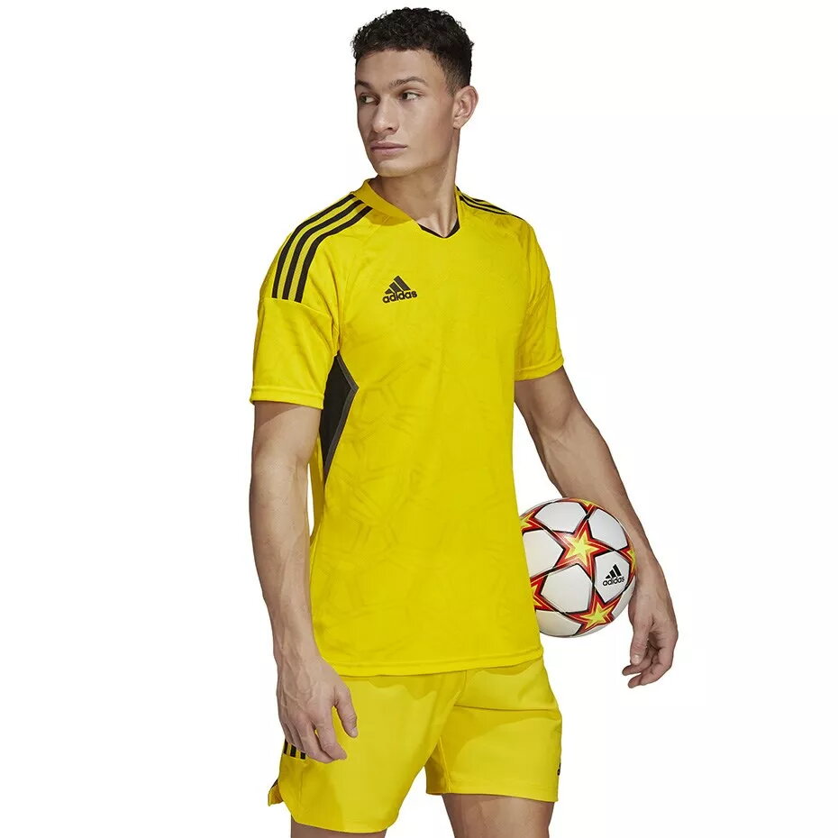 Adidas Condivo 22 Spēļu krekls Dzeltens
