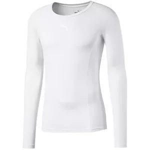 PUMA LIGA Baselayer Tee LS white M 655920 04 long sleeve sports shirt