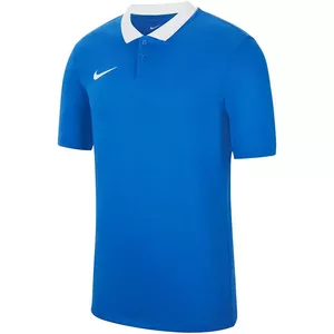Nike Dri-FIT Park 20 Short Sleeve Polo Shirt for Men in Blue, Size S, Model CW6933-463 with Moisture-Wicking Technology