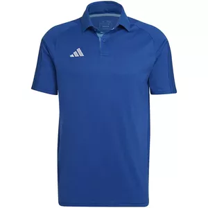 Мужская футболка-поло adidas Tiro 23 Competition Синяя HU1342 Размер 2XL