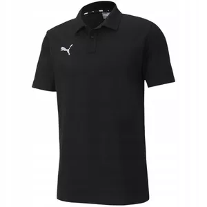 Puma teamGOAL 23 Casuals Polo Black Men's T-Shirt Size S