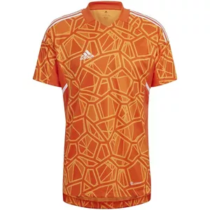 Adidas Condivo 22 vārtsarga krekls ar īsām piedurknēm oranžs HB1621