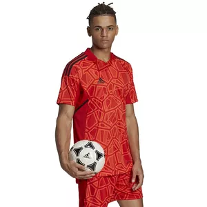 Vārtsarga krekls Adidas Condivo 22 ar īsām piedurknēm sarkans H21238