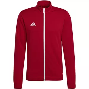 Treniņjaka ADIDAS Entrada 22 H57537 sarkana — vīriešu treniņu un ikdienas jaka
