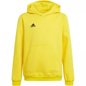 Толстовка ADIDAS Entrada 22 Hoody жёлтая HI2142 — размер 164 см