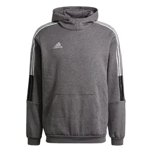 Толстовка adidas Tiro 21 Sweat Hoody серый GP8805