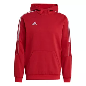 adidas Tiro 21 Мужская спортивная толстовка с капюшоном Красная GM7353