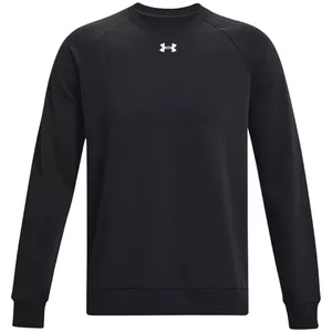 Толстовка с круглым вырезом Under Armour Rival Fleece мужская черная теплая удобная