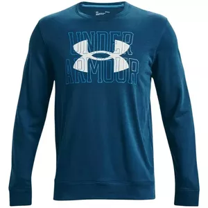 Vīriešu džemperis Under Armour UA Rival Terry Logo Crew zils 1370391 458