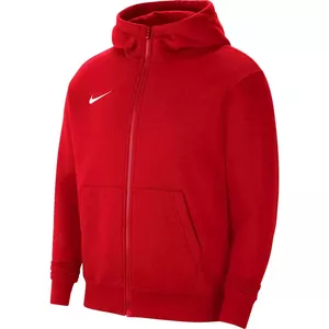 Толстовка NIKE Park 20 Fleece Full-Zip CW6891-657 красная — флисовая на молнии