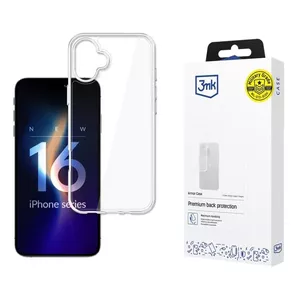3MK Armor mobile phone case Cover Transparent Apple iPhone 16 15.5 cm