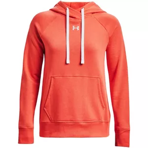 Худи Under Armour Women's Rival Fleece HB оранжевое 1356317 877