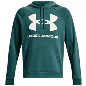 Мужское худи Under Armour Rival Fleece Big Logo HD Green 1357093 722