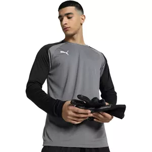 Puma teamPACER GK LS vārtsarga džemperis vīriešu pelēks L izmērs