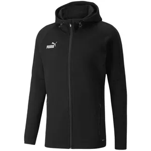 Мужская толстовка PUMA teamFINAL Casuals Hooded Jkt черная